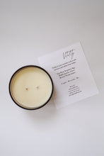 Load image into Gallery viewer, Vitality Soy Candle, Limited Edition Rnwulf Collab, Hand poured 9 oz Double Wick Candle
