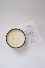 Load image into Gallery viewer, Release Soy Candle, Limited Edition Rnwulf Collab, Hand poured 9 oz Double Wick Candle