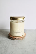 Load image into Gallery viewer, Sunset Garden Soy Candle, Hand Poured, Natural, Eco Friendly, Earthy Scent, 7 oz Jar