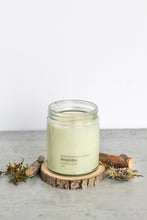Load image into Gallery viewer, Woods Soy Candle, Hand Poured, Natural, Eco Friendly, Earthy Scent, 7 oz Jar