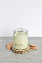 Load image into Gallery viewer, Sandalwood Soy Candle, Hand Poured, Natural, Eco Friendly, Earthy Scent, 7 oz Jar