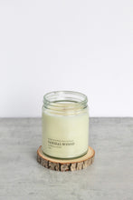 Load image into Gallery viewer, Sandalwood Soy Candle, Hand Poured, Natural, Eco Friendly, Earthy Scent, 7 oz Jar