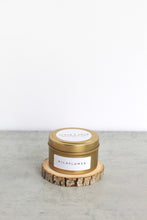 Load image into Gallery viewer, Wildflower Soy Candle, Hand Poured, Natural, Eco Friendly, Earthy Scent, 4 oz Tin