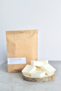 Lavender Soy Wax Melts, Hand Poured, Eco Friendly, 2.5 oz