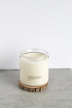 Load image into Gallery viewer, Sandalwood Double Wick Soy Candle, Hand Poured, Natural, Eco Friendly, Earthy Scent, 12 oz Jar