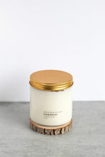 Load image into Gallery viewer, Oakmoss Double Wick Soy Candle, Hand Poured, Natural, Eco Friendly, Earthy Scent, 12 oz Jar
