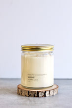 Load image into Gallery viewer, Moon Soy Candle, Hand Poured, Natural, Eco Friendly, Unique Soft Scent, 7 oz Jar