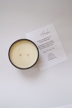 Load image into Gallery viewer, Awaken Soy Candle, Limited Edition Rnwulf Collab, Hand poured 9 oz Double Wick Candle
