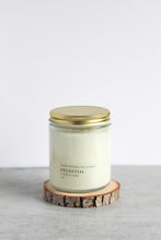 Load image into Gallery viewer, Celestial Soy Candle, Hand Poured, Natural, Eco Friendly, Fresh Enchanting Scent, 7 oz Jar
