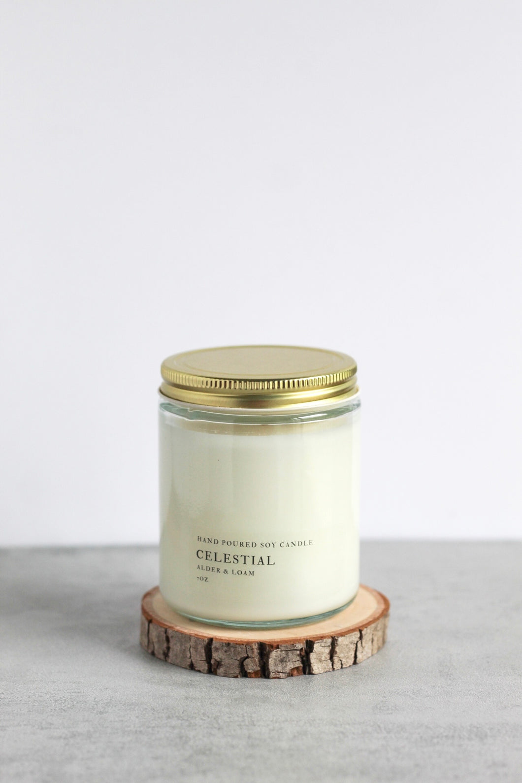 Celestial Soy Candle, Hand Poured, Natural, Eco Friendly, Fresh Enchanting Scent, 7 oz Jar