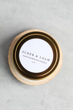 Load image into Gallery viewer, Rosewood Soy Candle, Hand Poured, Natural, Eco Friendly, Earthy Scent, 4 oz Tin
