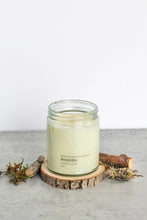 Load image into Gallery viewer, Woods Soy Candle, Hand Poured, Natural, Eco Friendly, Earthy Scent, 7 oz Jar
