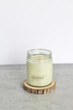 Load image into Gallery viewer, Rosewood Soy Candle, Hand Poured, Natural, Eco Friendly, Earthy Scent, 7 oz Jar
