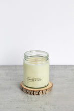 Load image into Gallery viewer, Sandalwood Soy Candle, Hand Poured, Natural, Eco Friendly, Earthy Scent, 7 oz Jar

