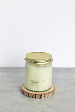 Load image into Gallery viewer, Amber Soy Candle, Hand Poured, Natural, Eco Friendly, Earthy Scent, 7 oz Jar
