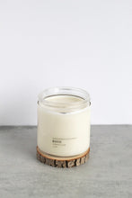 Load image into Gallery viewer, Rose Double Wick Soy Candle, Hand Poured, Natural, Eco Friendly, Earthy Scent, 12 oz Jar
