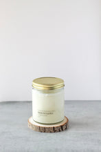 Load image into Gallery viewer, Mountains Soy Candle, Hand Poured, Natural, Eco Friendly, Earthy Scent, 7 oz Jar
